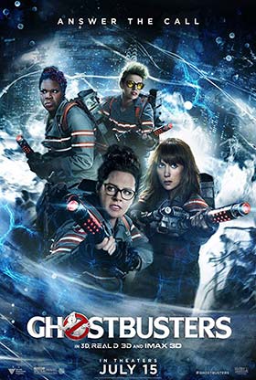 دانلود فیلم زیرنویس فارسی چسبیده شکارچیان روح 2016 Ghostbusters