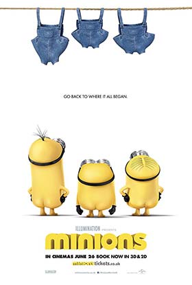 دانلود انیمیشن دوبله فارسی مینیون‌ها Minions 2015