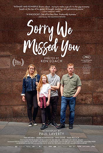 دانلود فیلم زیرنویس فارسی چسبیده Sorry We Missed You 2019