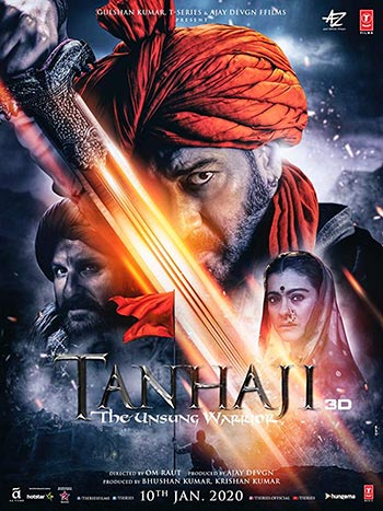 دانلود فیلم زیرنویس فارسی تانهاجی جنگجوی ستایش نشده Tanhaji The Unsung Warrior 2020 دوبله فارسی