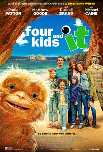 دانلود فیلم زیرنویس فارسی چسبیده چهار بچه و اون Four Kids and It 2020