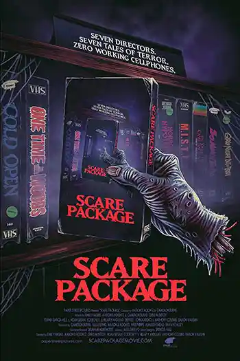 دانلود فیلم زیرنویس فارسی چسبیده بسته ترس Scare Package 2019