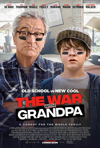 دانلود فیلم زیرنویس فارسی چسبیده جنگ با بابابزرگ The War with Grandpa 2020