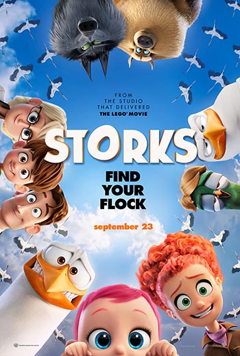 دانلود انیمیشن دوبله فارسی لک لک ها Storks 2016