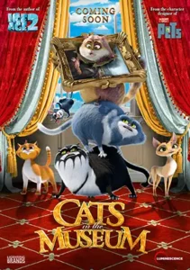 دانلود انیمیشن Cats in the Museum 2023 دوبله فارسی