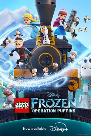 دانلود انیمیشن Lego Disney Frozen: Operation Puffins دوبله فارسی