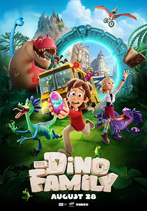 دانلود انیمیشن The Dino Family 2025