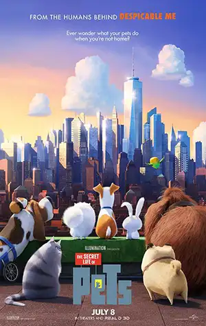 دانلود انیمیشن The Secret Life of Pets 2016 دوبله فارسی