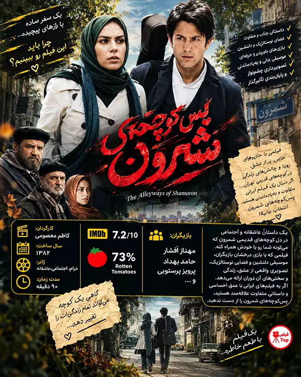 دانلود فیلم پس‌کوچه‌های شمرون با کیفیت عالی